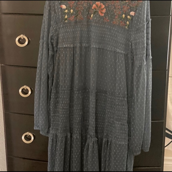 Anthropologie Maeve Samara Enmesh Tunic Dress - Picture 4 of 5